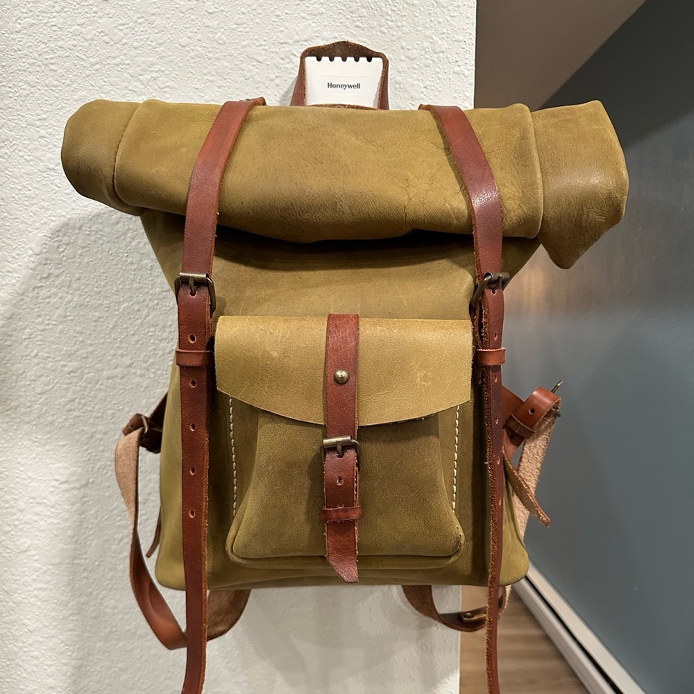 Genuine Egyptian Camel Leather Backpack (From Egypt)